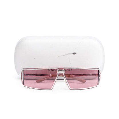 Christian Dior Pink Acetate Troika/SML Shield Sunglasses