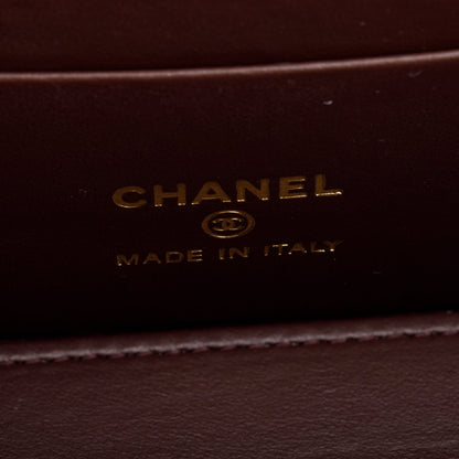 Chanel Black Caviar Quilted Small Vanity Case