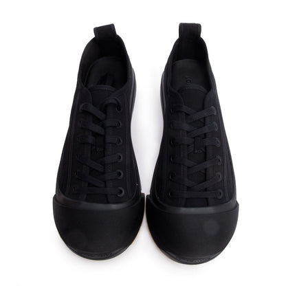 Bottega Veneta Black Canvas Vulcan Sneakers, Men's Size 44