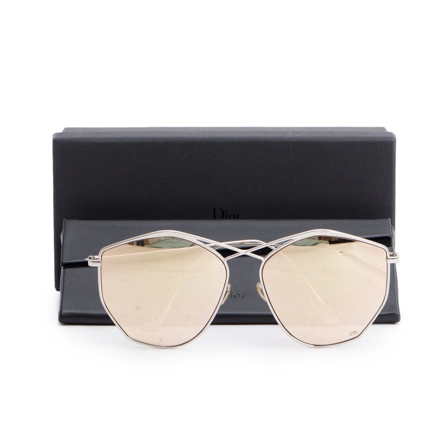 Christian Dior Silver-Tone Metal Frame DiorStellaire 4  Sunglasses