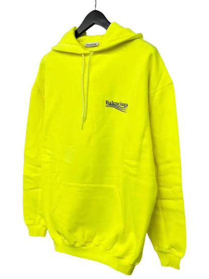 Luxury Balenciaga Trending 2025 Wave Logo Hoodie Sweatshirt Neon Yellow