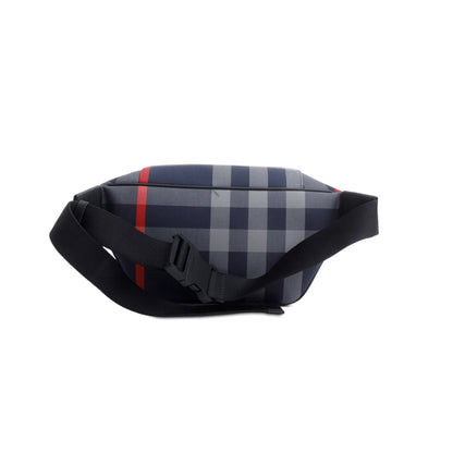 Burberry Navy Sonny Check Belt Bag