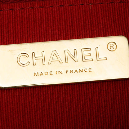 Chanel 2022 Black Lambskin Quilted Large 19 Flap Bag