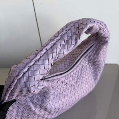 Bottega Veneta Hobo Bag Lambskin leather Lilac Purple Large 47cm