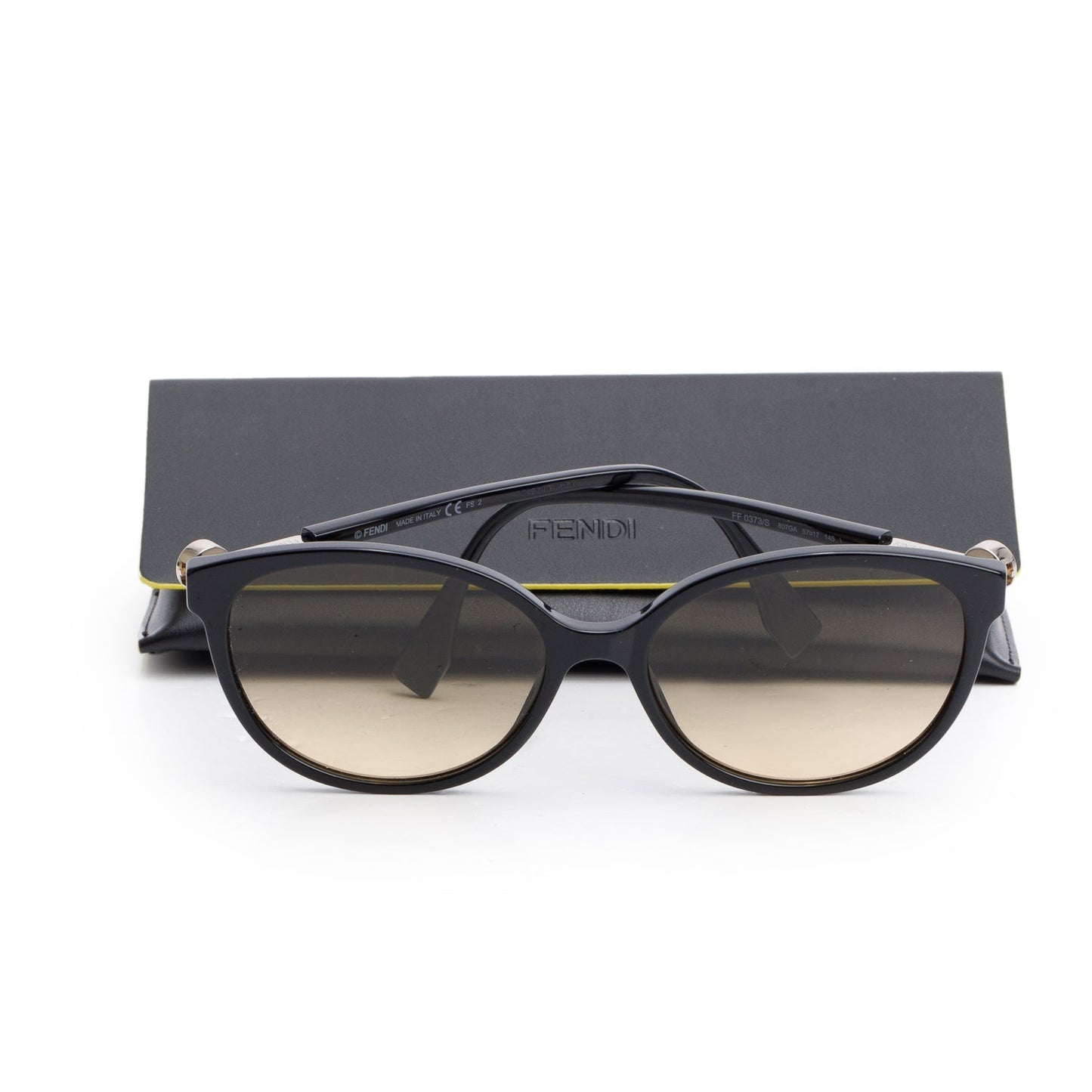 Fendi FF0373/S Black Acetate Sunglasses