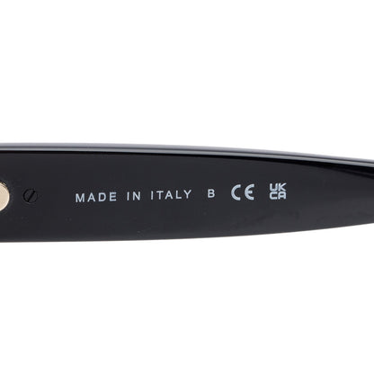 Chanel 5478 Black Accent Acetate CC Heart Square Sunglasses