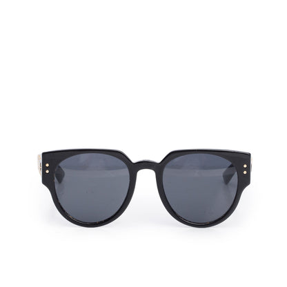 Christian Dior Black Acetate LadyDiorStuds Sunglasses