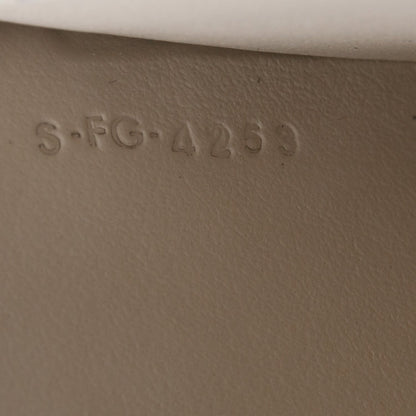 Celine 2023 Neutral Leather Triomphe  Logo Card Holder