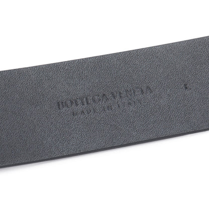 Bottega Veneta Black Nappa Leather Belt