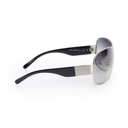 Burberry BE 3024 Black Acetate Logo Shield Sunglasses