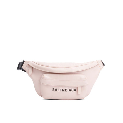 Balenciaga Pink Calfskin Leather Everyday Belt Bag