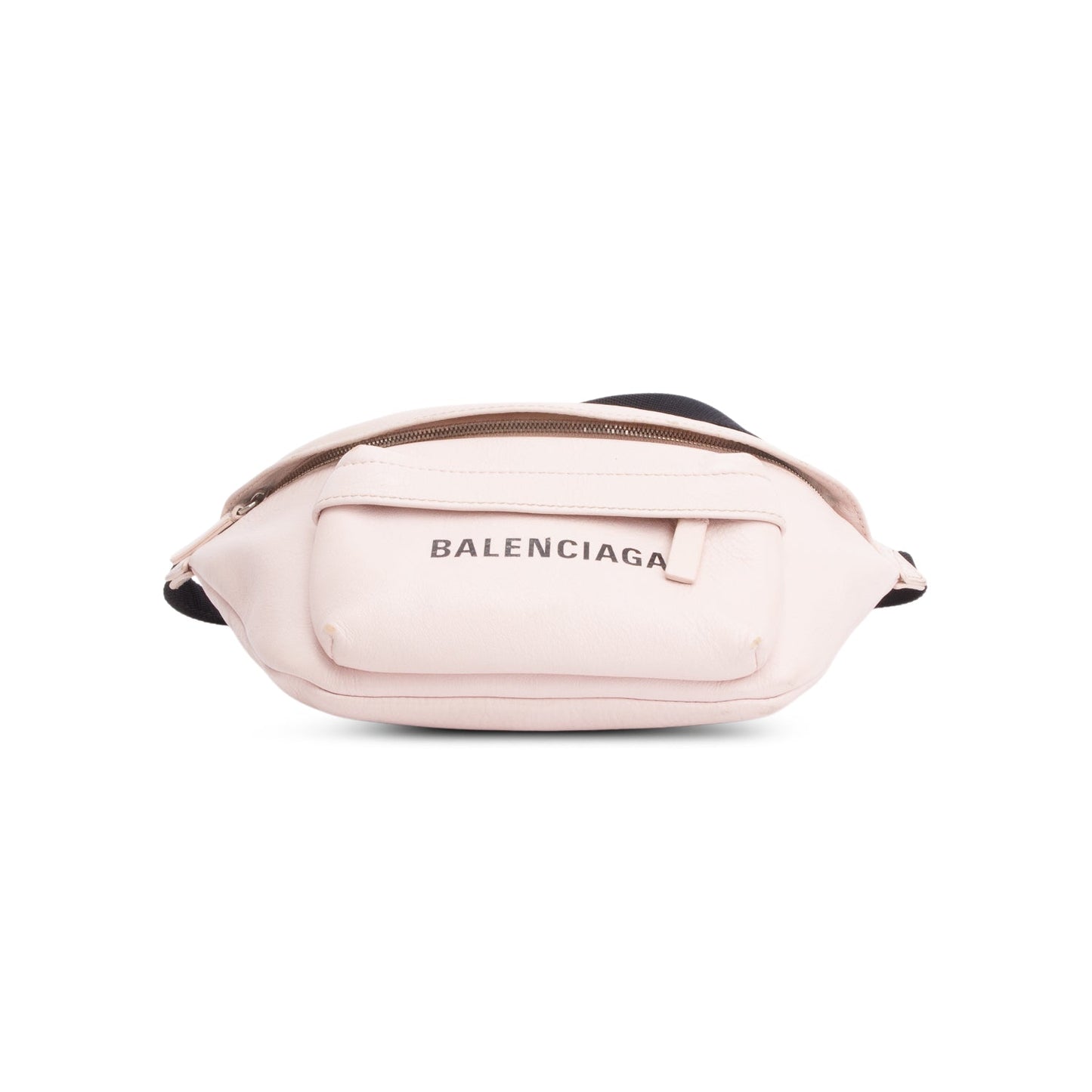 Balenciaga Pink Calfskin Leather Everyday Belt Bag