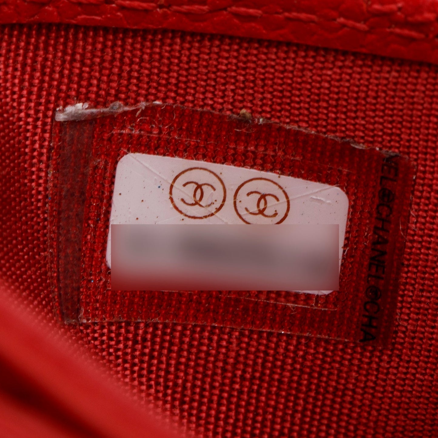 Chanel 2021 Red Caviar Leather Classic Card Holder