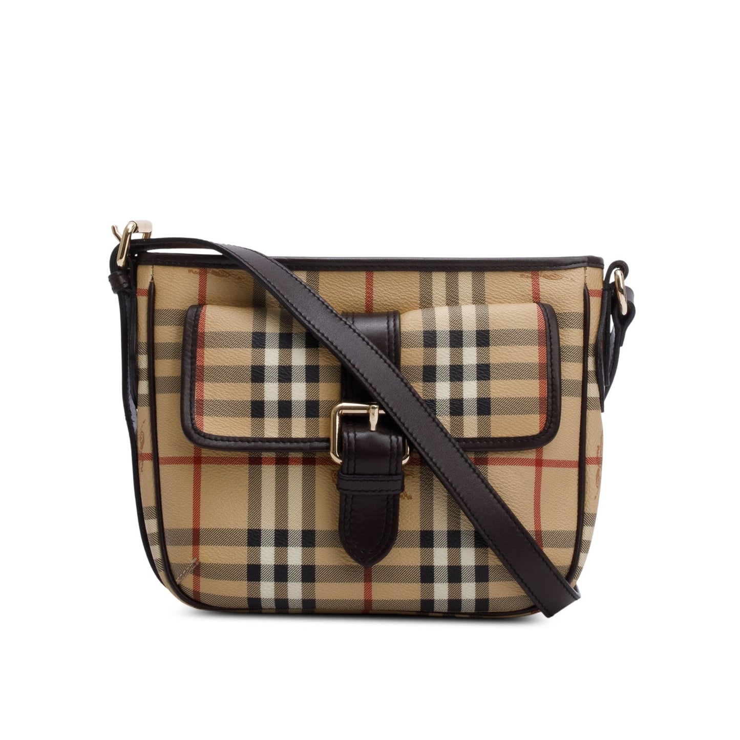 Burberry Haymarket Check Crossbody Bag