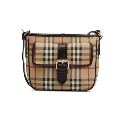Burberry Haymarket Check Crossbody Bag
