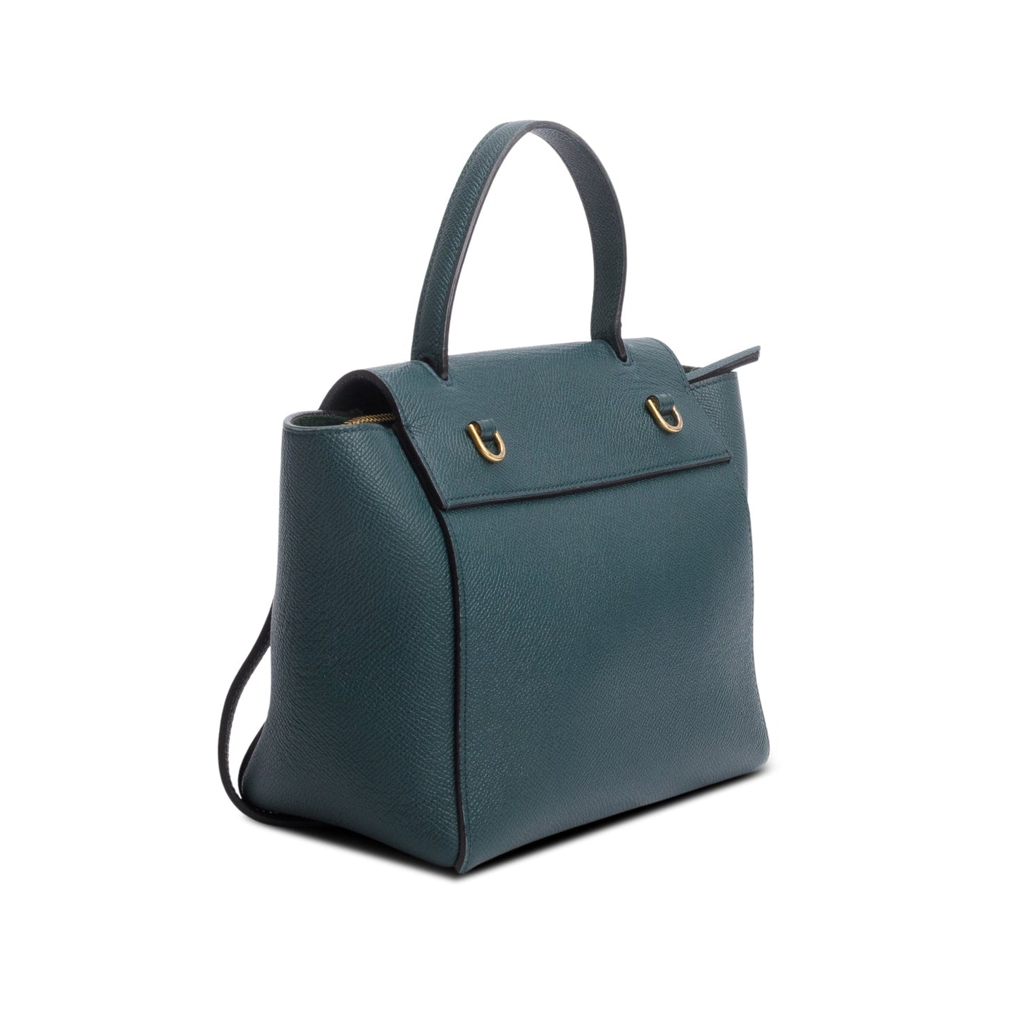 Celine Green Grained Calfskin Leather Nano Belt Bag