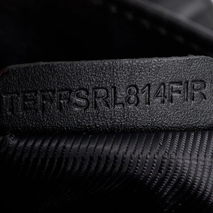 Burberry Black Quilted Calfskin Leather Beaton Bag