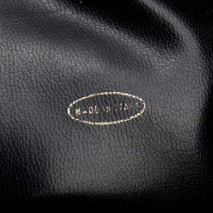 Chanel Black Caviar Drawstring Sling Bag