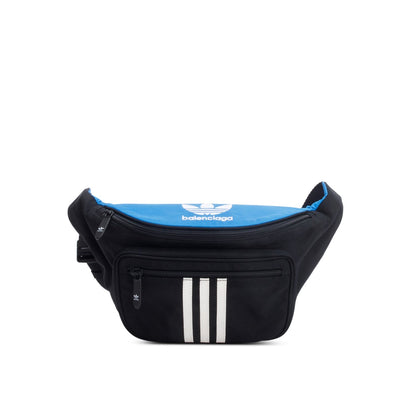 Balenciaga x Adidas Black Nylon Belt Bag