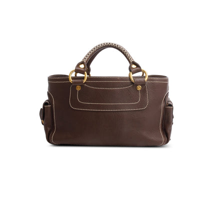 Celine Brown Leather Boogie Bag