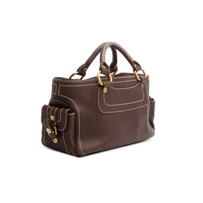 Celine Brown Leather Boogie Bag
