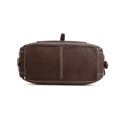 Celine Brown Leather Boogie Bag