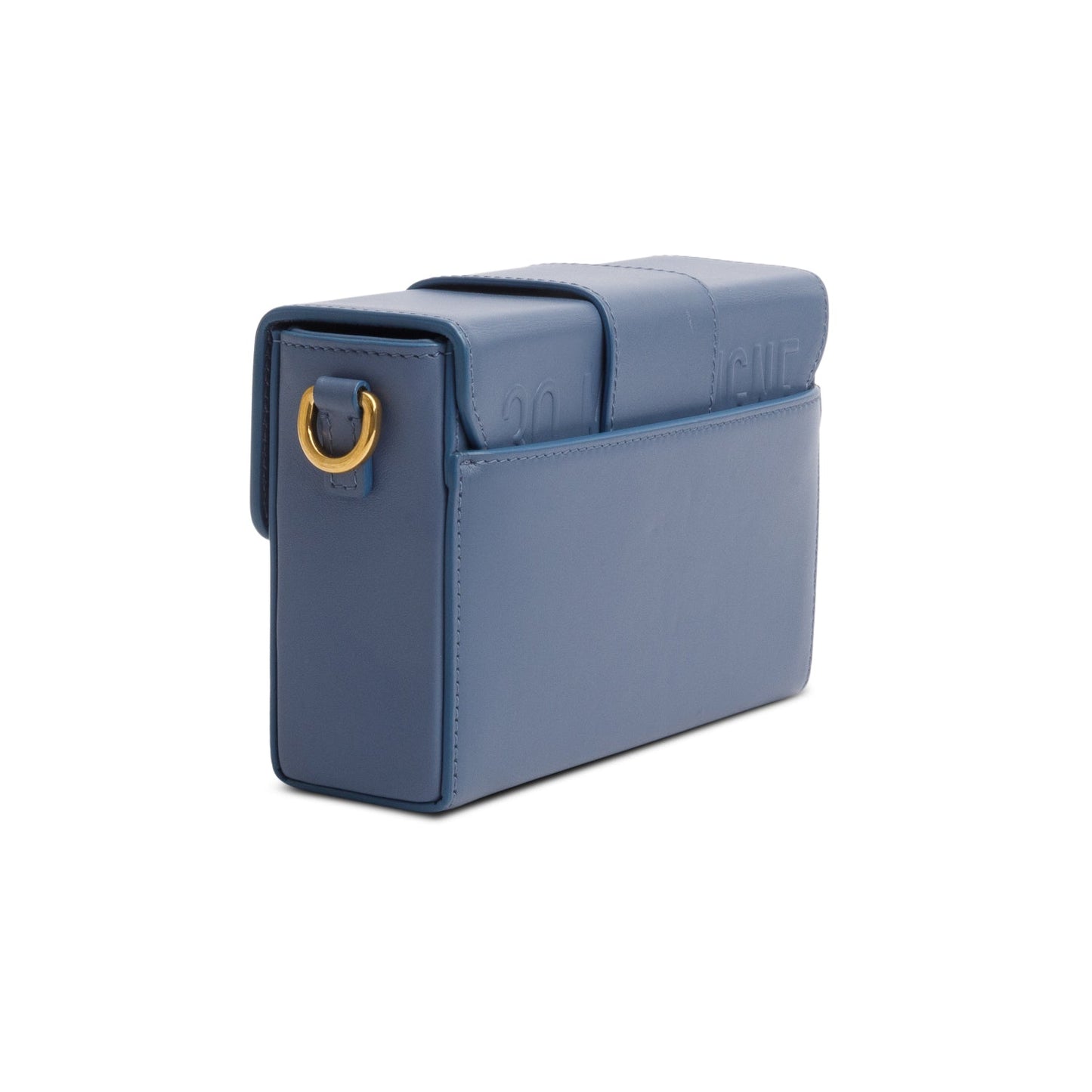 Christian Dior 2020 Blue Leather 30 Montaigne Box Bag