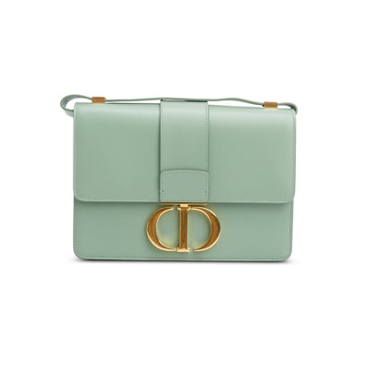 Christian Dior Green Box Leather 30 Montaigne Bag