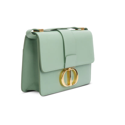 Christian Dior Green Box Leather 30 Montaigne Bag