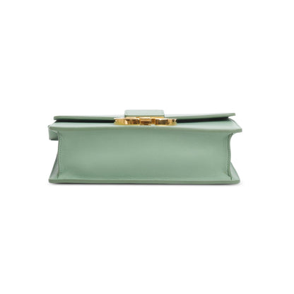 Christian Dior Green Box Leather 30 Montaigne Bag