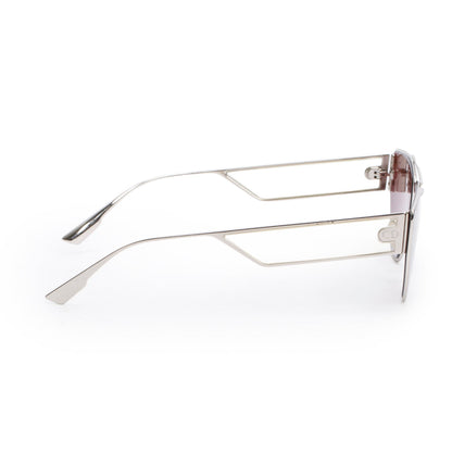 Christian Dior Silver Metal DiorClan2 Aviator Sunglasses
