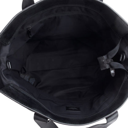 Balenciaga x Adidas Black Leather North-South Tote Bag