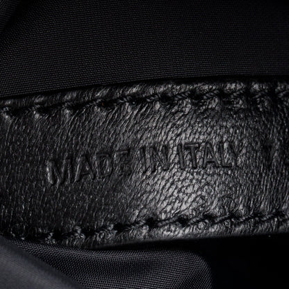 Balenciaga x Adidas Black Leather North-South Tote Bag