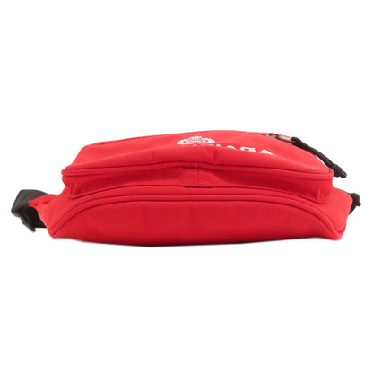 BALENCIAGA Sling bag canvas Red logo Women