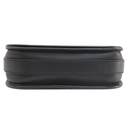 BURBERRY Shoulder Bag leather black logo