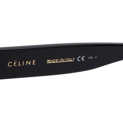 Celine CL 41026/S Black/Havana Acetate Shadow Sunglasses