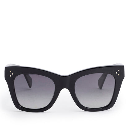Celine CL4004IN Black Acetate Cat Eye Sunglasses