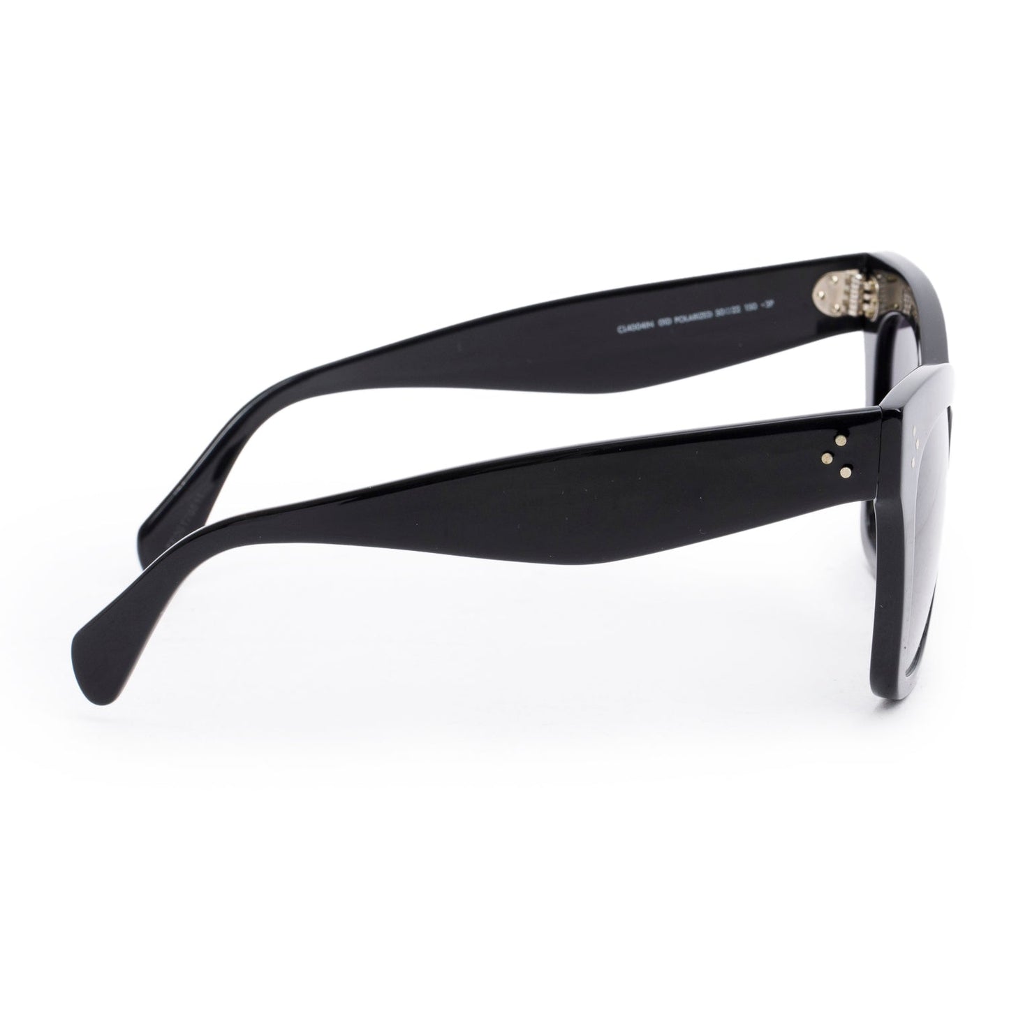 Celine CL4004IN Black Acetate Cat Eye Sunglasses