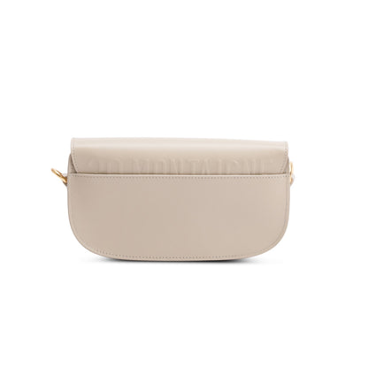 Christian Dior 2022 Taupe Box Calfskin East-West Bobby Bag