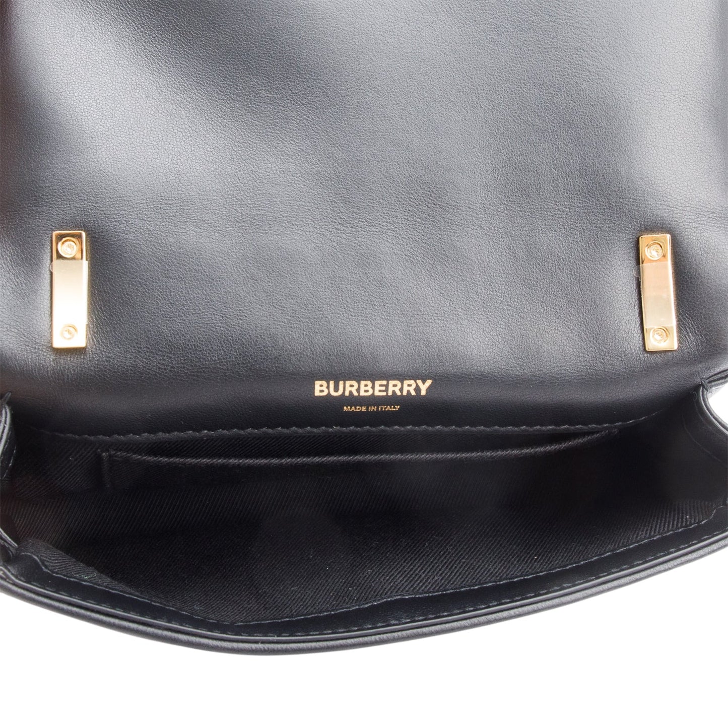 Burberry Black Quilted Leather Mini Lola Bag