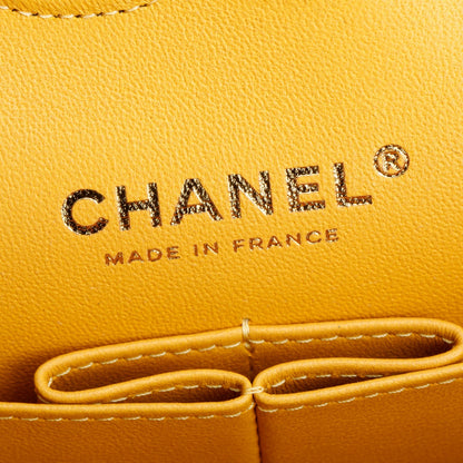 Chanel 2023 Quilted Caviar Leather Classic Medium Double Flap Bag