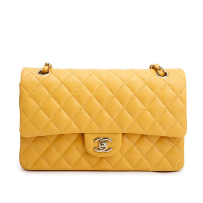 Chanel 2023 Quilted Caviar Leather Classic Medium Double Flap Bag