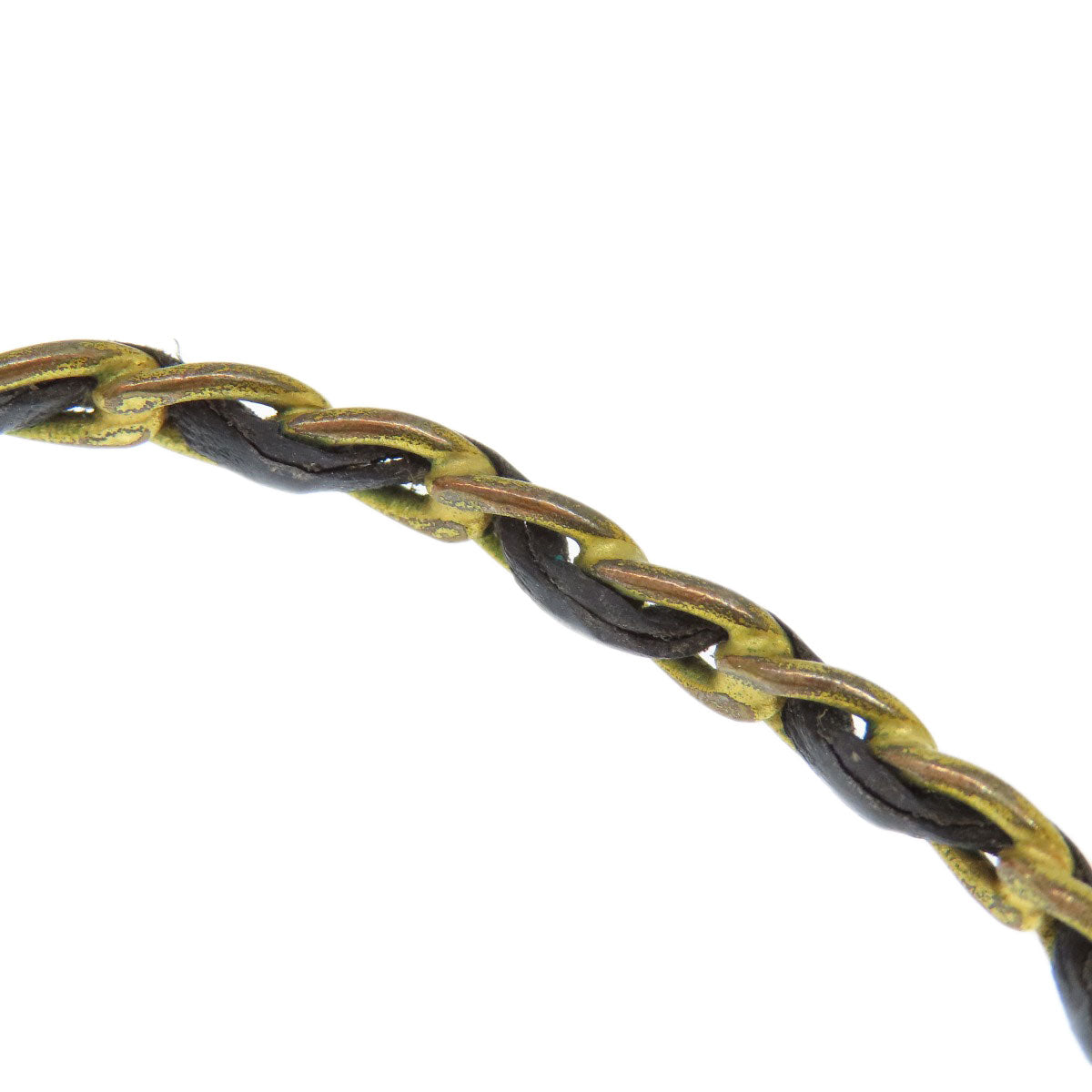 CHANEL bracelet metallic gold COCO Mark Bangle