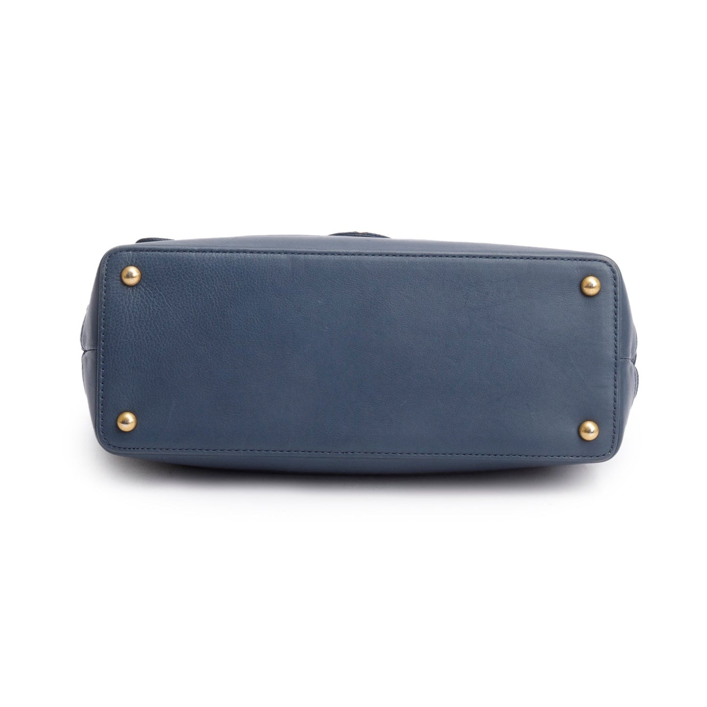 Chanel Navy Caviar Quilted Medium Globe Trotter Flap Bag