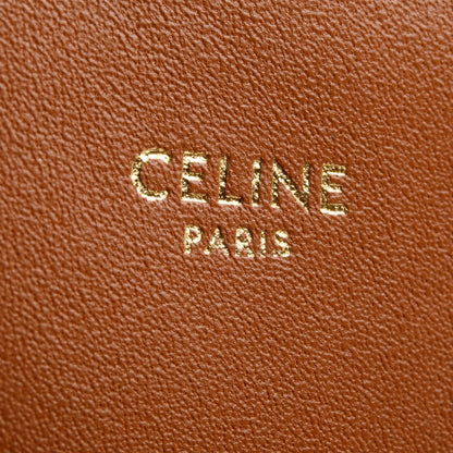 Celine 2022 Brown Triomphe Canvas Teen Triomphe Bag