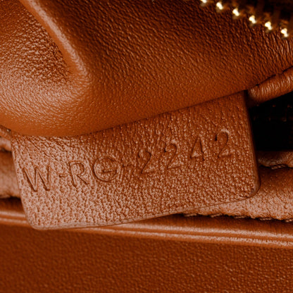 Celine 2022 Brown Triomphe Canvas Teen Triomphe Bag