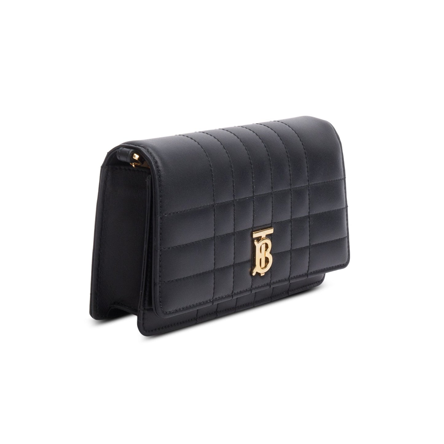 Burberry Black Quilted Leather Mini Lola Bag
