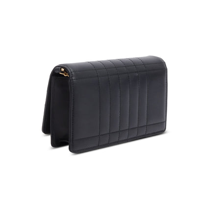 Burberry Black Quilted Leather Mini Lola Bag