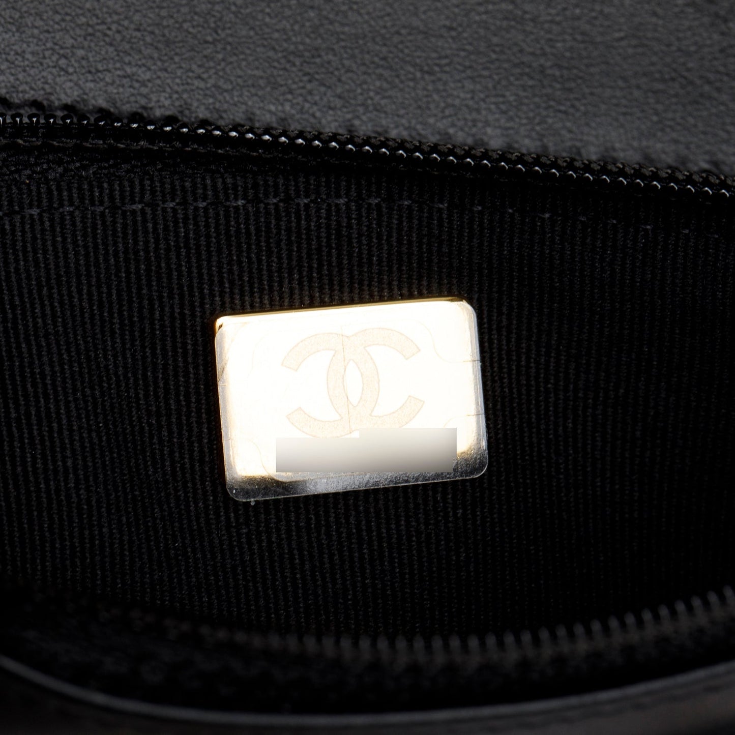 Chanel Black Caviar Quilted Boy Wallet on Chain