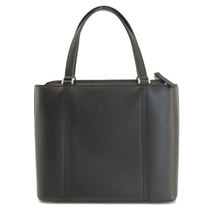 BURBERRY Handbag leather black logoMetal